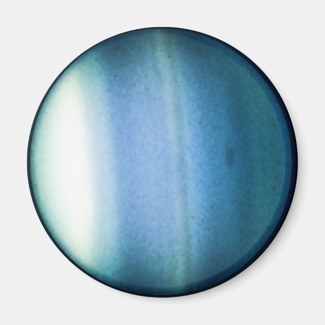 Aimant PLANET URANUS (système solaire) ~ (Devant)