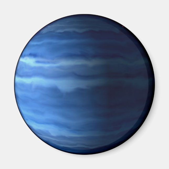 Aimant PLANET URANUS v.2 (système solaire) ~ (Devant)