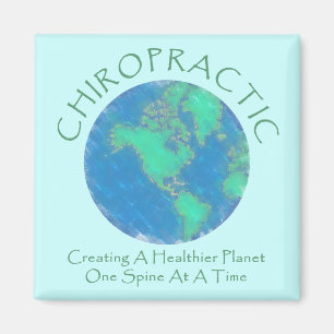 Aimant Planète plus saine Chiro