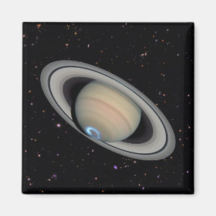 Aimant Planète Saturn Starry Sky