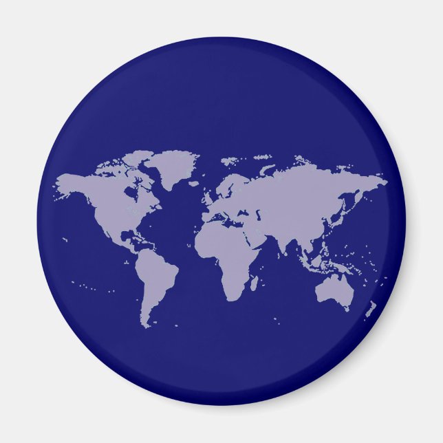 Aimant Planisphere (Devant)