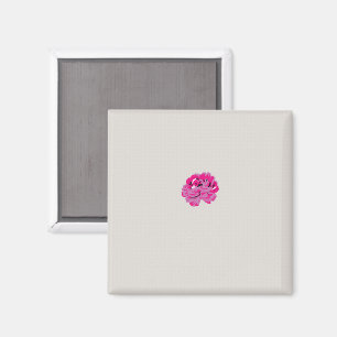 Aimant plante, fleur, pétale, rose, magenta, police, moti