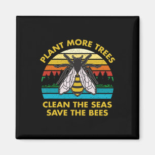 Aimant Plante Plus D'Arbres Nettoyer La Mer Sauver Les Ab
