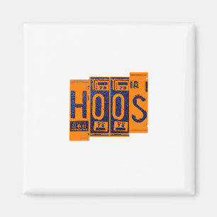 Aimant Plaque d'immatriculation UVA hoos