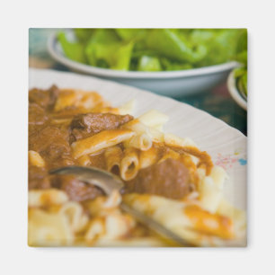 Aimant plat de pâtes, Istrie, Croatie, Europe de l'Est,
