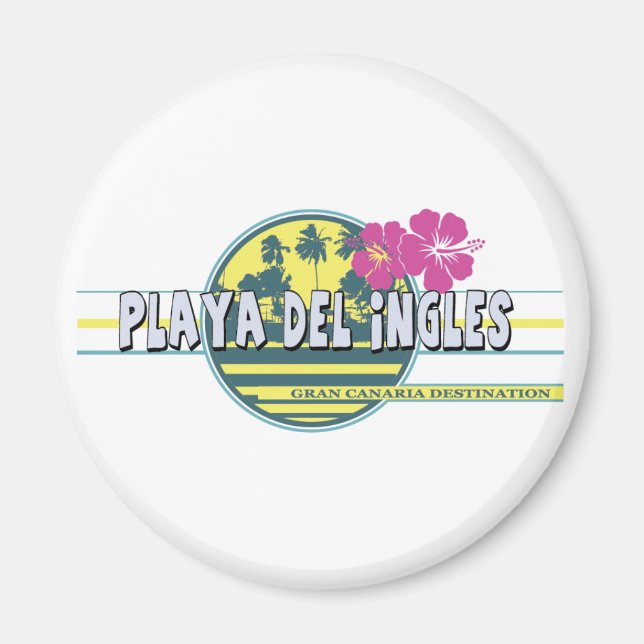 Aimant Playa del Ingles Destination GC (Devant)