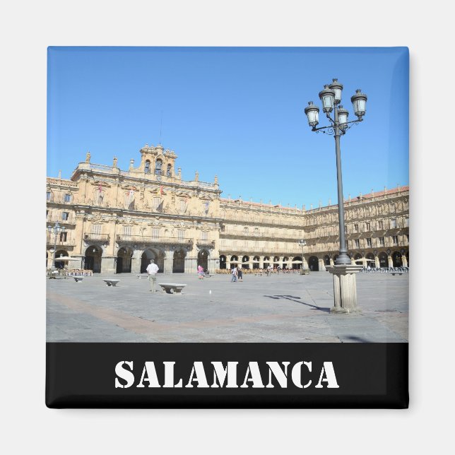 Aimant Plaza Mayor, Salamanca (Devant)