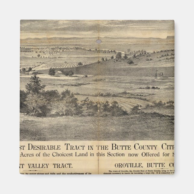 Aimant Pleasant Valley, Californie (Devant)