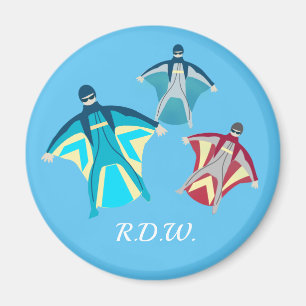 Aimant Plongée en wingsuit