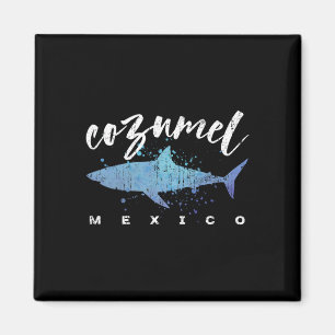 Aimant Plongeur de requin de Cozumel Mexique Vacances de