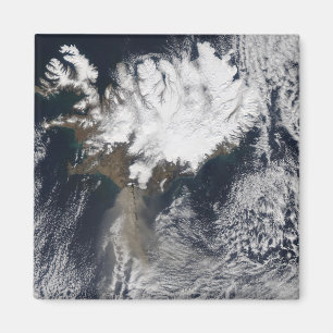 Aimant Plume de cendres du volcan Eyjafjallajokull, islan