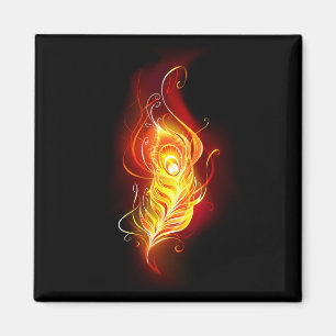 Aimant Plumes de paquetage de feu