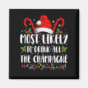 Aimant Plus susceptible de boire tout le champagne Boisso