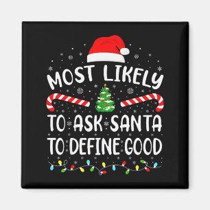 Aimant Plus Susceptible De Demander Au Père Noël De Défin