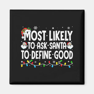Aimant Plus susceptible de demander au Père Noël de défin