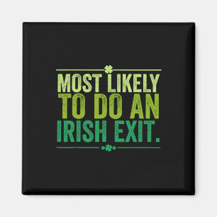 Aimant Plus susceptible de faire un au revoir à l'irlanda