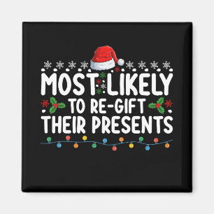 Aimant Plus susceptible de re-gifter leurs cadeaux de Noë