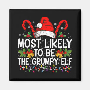Aimant Plus susceptible d'être l'elfe grincheux Funny Xma