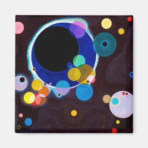 Aimant Plusieurs cercles, Wassily Kandinsky
