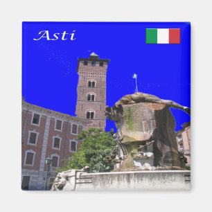 Aimant PMT027 ASTI Troyana Tower, Italie, Frigo
