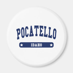 Aimant Pocatello Idaho College Style tee - shirt