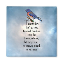 Poème Bluebird "so Loved"