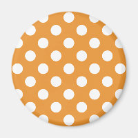 Pois blancs sur ambre