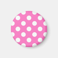Pois blancs sur rose