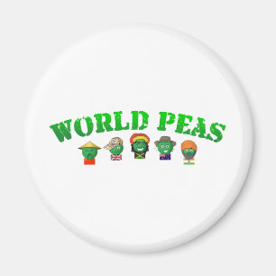 Aimant Pois du monde