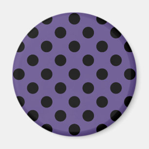 Aimant Pois noirs sur ultra violet