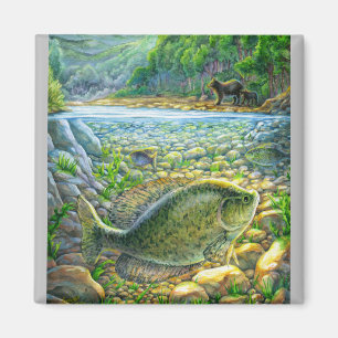 Aimant Poisson de montagne