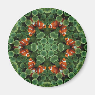 Aimant Poissons clowns verts