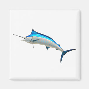 Aimant Poissons de jeu de Marlin bleu