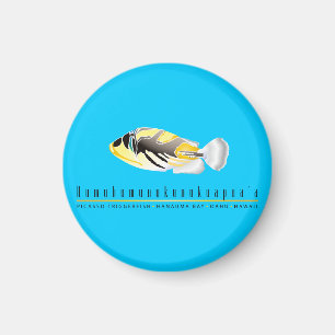 Aimant Poissons d'état d'Hawaï - Humuhumunukunukuapua'a