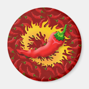 Aimant Poivre avec flamme