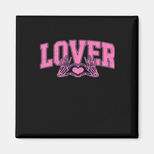 Aimant Police Avec Squelette Mains Classique (Devant)