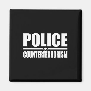Aimant Police Contre-terrorisme Costume d'application de 