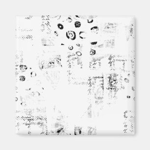 Aimant police, musique, monochrome, cercle, motif, monoch