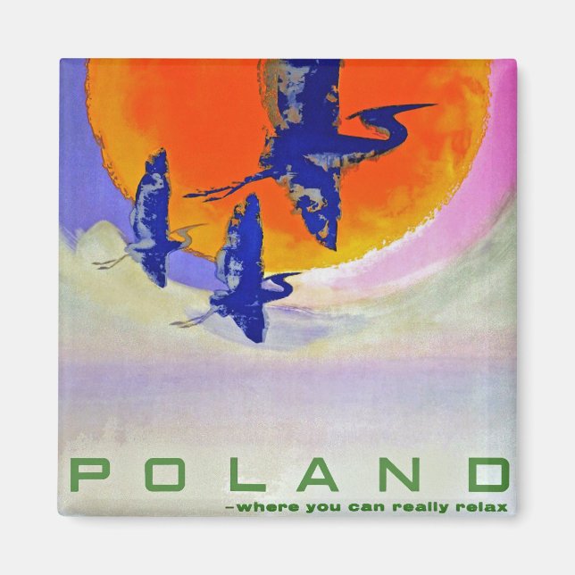 Aimant Pologne (Devant)