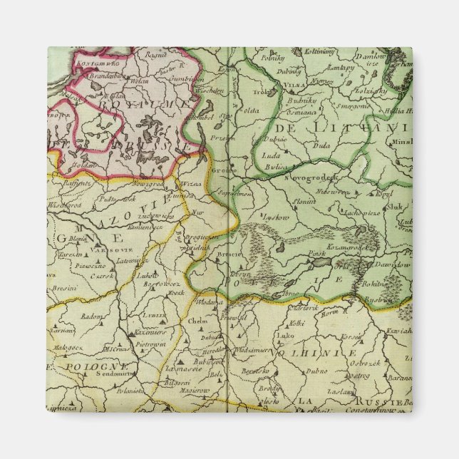 Aimant Pologne et Lituanie (Devant)