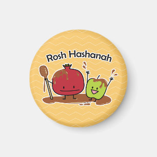 Aimant Pomme de Rosh Hashanah grenade miel juif nouveau