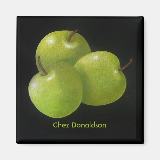Aimant Pomme fraîche (Devant)