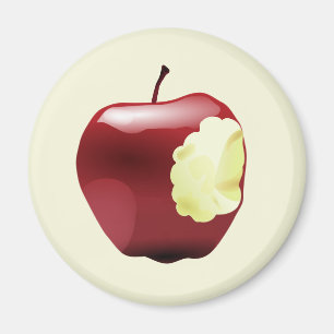 Aimant Pomme mordue