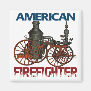 Aimant Pompier américain