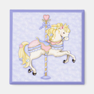 Aimant Poney de carrousel