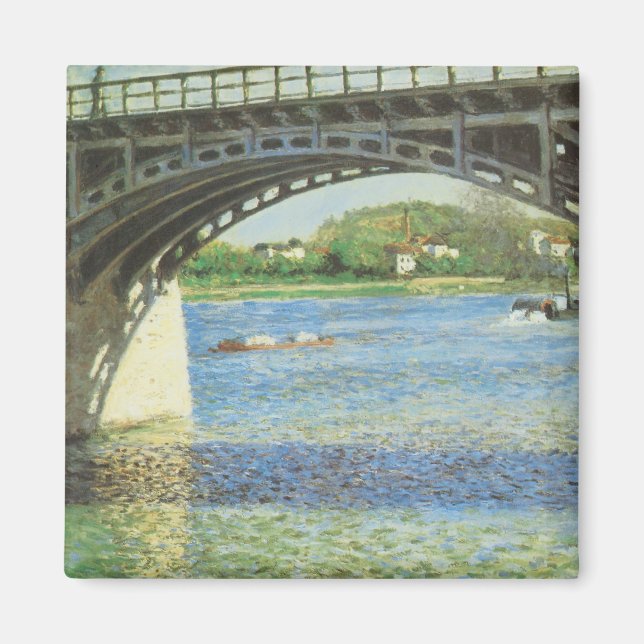 Aimant Pont d'Argenteuil par Gustave Caillebotte (Devant)