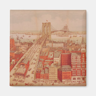 Aimant Pont de Brooklyn, c.1883