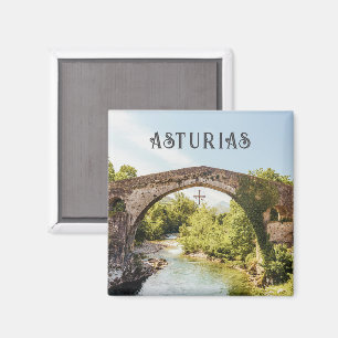 Aimant pont de Cangas de Onís, voyage en Asturies