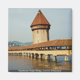 Aimant Pont de chapelle de Kapelbruke, luzerne, Suisse