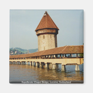 Aimant Pont de la chapelle Kapelbruke, Lucerne, Suisse